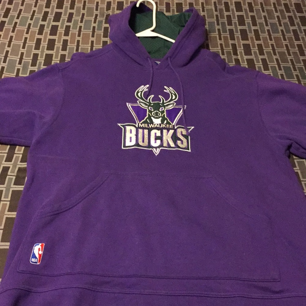 Reebok Milwaukee Bucks Throwback Sweatshirt NBA